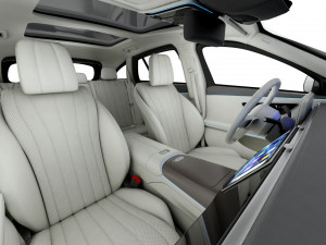 Mercedes-Benz E-class Estate 2024 exclusive line with interior 3D Model