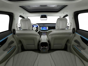 Mercedes-Benz E-class Estate 2024 exclusive line with interior 3D Model