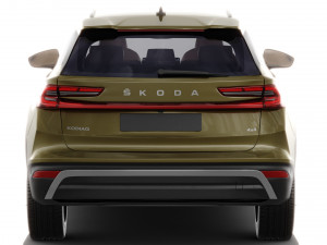 Skoda Kodiaq 2024 with interior 3D 模型