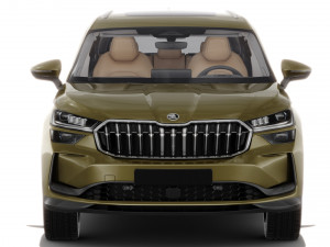 Skoda Kodiaq 2024 with interior 3D 模型