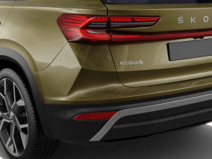 Skoda Kodiaq 2024 with interior 3D 模型