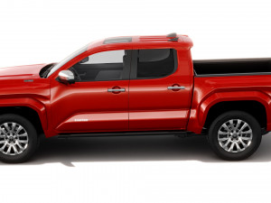 Toyota Tacoma 2024 with interior 3D Model