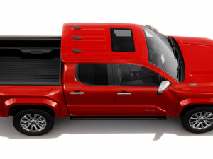 Toyota Tacoma 2024 with interior 3D Model