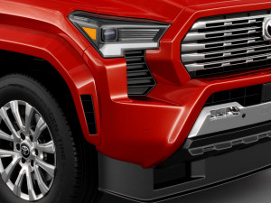 Toyota Tacoma 2024 with interior 3D Model