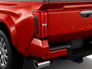 Toyota Tacoma 2024 with interior 3D Model