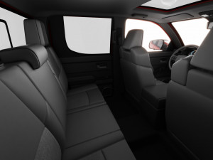 Toyota Tacoma 2024 with interior 3D Model