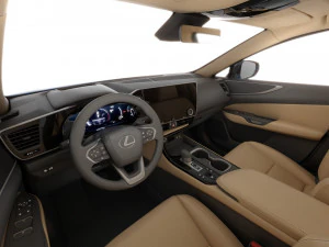 Lexus NX 2023 with interior 3D Model
