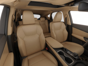 Lexus NX 2023 with interior Modelo 3D
