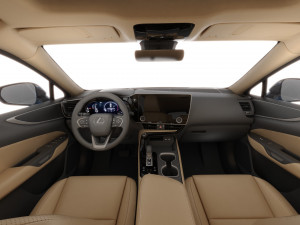 Lexus NX 2023 with interior Modelo 3D
