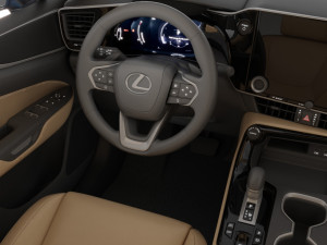 Lexus NX 2023 with interior Modelo 3D