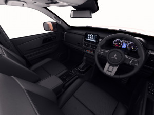 Mitsubishi Triton L200 2024 with interior 3D Model