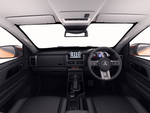 Mitsubishi Triton L200 2024 with interior 3D Model