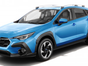 Subaru Crosstrek 2024 with interior model 3D Model