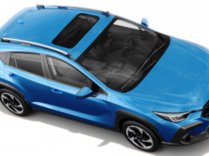 Subaru Crosstrek 2024 with interior model 3D Model