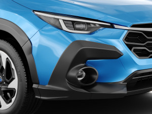 Subaru Crosstrek 2024 with interior model 3D Model