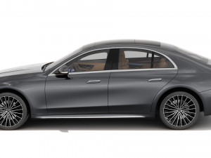 Mercedes-Benz E-class AMG-line 2024 with interior Model 3D