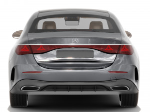 Mercedes-Benz E-class AMG-line 2024 with interior Model 3D