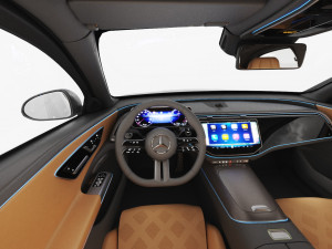 Mercedes-Benz E-class AMG-line 2024 with interior Model 3D