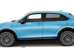Honda eNy1 with interior 3D Model