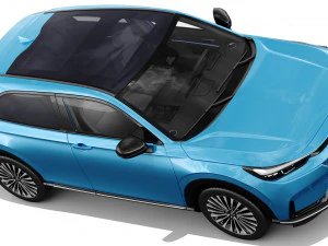 Honda eNy1 with interior 3D Model