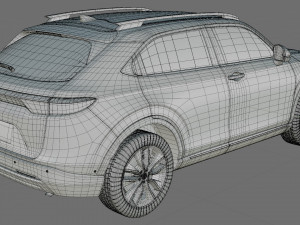 Honda HR-V Vezel XR-V 2022 with interior 3D Model