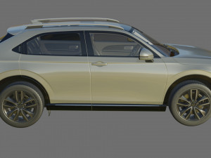 Honda HR-V Vezel XR-V 2022 with interior 3D Model