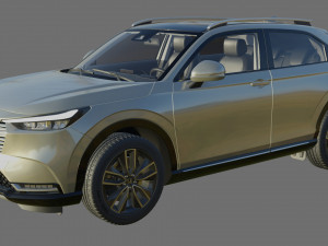 Honda HR-V Vezel XR-V 2022 with interior 3D Model