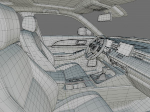 Honda HR-V Vezel XR-V 2022 with interior 3D Model