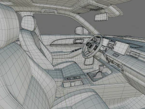 Honda HR-V Vezel XR-V 2022 with interior 3D Model