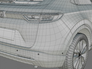 Honda HR-V Vezel XR-V 2022 with interior 3D Model