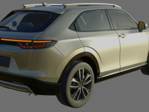 Honda HR-V Vezel XR-V 2022 with interior 3D Model
