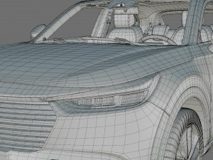 Honda HR-V Vezel XR-V 2022 with interior 3D Model