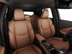 Lexus LBX 2024 with interior Modelo 3D