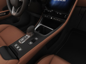 Lexus LBX 2024 with interior Modelo 3D