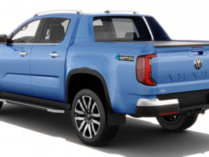 Volkswagen Amarok 2023 Aventura with interior 3D Model