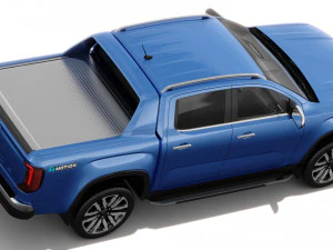 Volkswagen Amarok 2023 Aventura with interior 3D Model