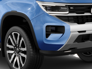 Volkswagen Amarok 2023 Aventura with interior 3D Model