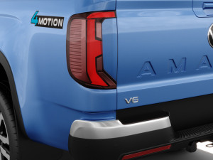 Volkswagen Amarok 2023 Aventura with interior 3D Model