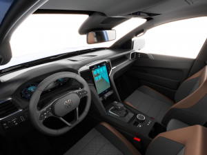Volkswagen Amarok 2023 Aventura with interior 3D Model