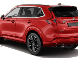 Honda CR-V 2023 with interior 3D Model