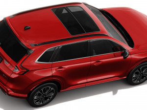 Honda CR-V 2023 with interior Modèle 3D