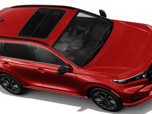 Honda CR-V 2023 with interior Modèle 3D