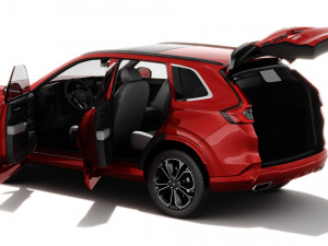 Honda CR-V 2023 with interior Modèle 3D