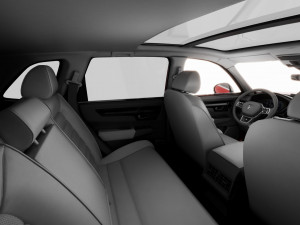 Honda CR-V 2023 with interior Modèle 3D