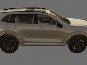 Honda CR-V 2023 with interior Modèle 3D