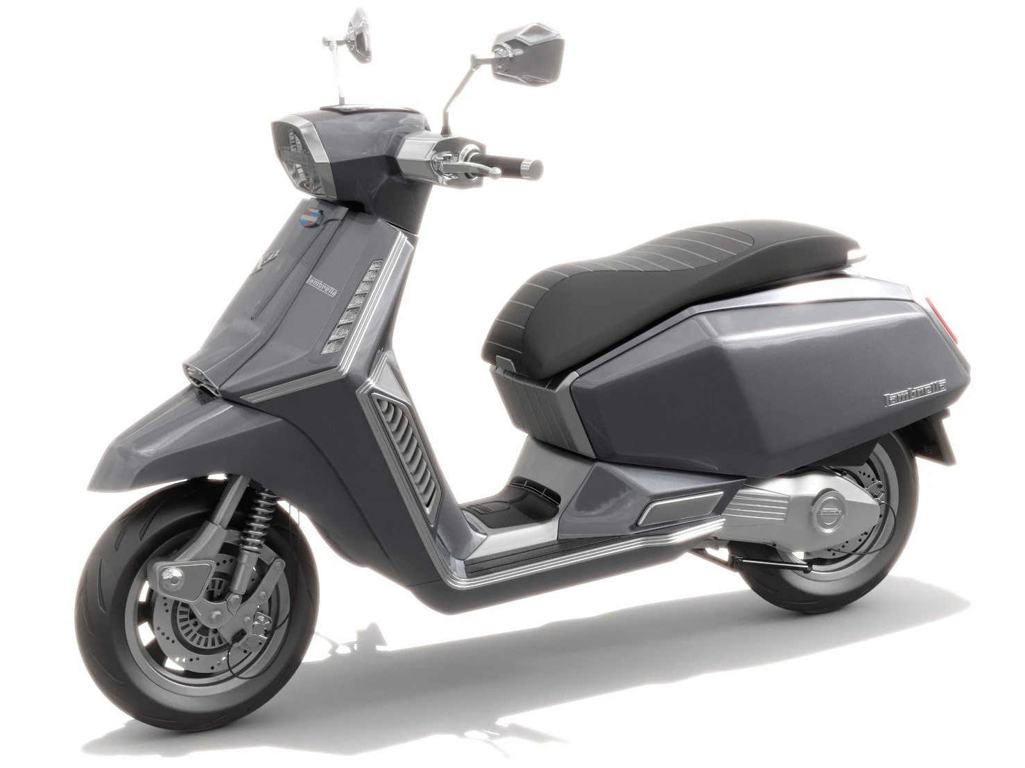 Lambreta X300 Modelo 3D .c4d .max .obj .3ds .fbx .stl .blend 