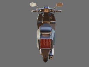 Lambreta X300 Modelo 3D