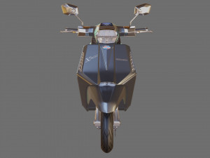 Lambretta X300 3D Model