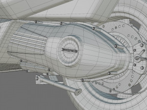Lambretta X300 3D Model