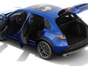 Honda ZR-V sport 2024 with interior 3D Model
